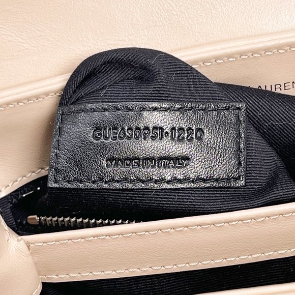 Saint Laurent Monogram Loulou Toy Matelassé Leather Cross Body Bag - Picture 9 of 10